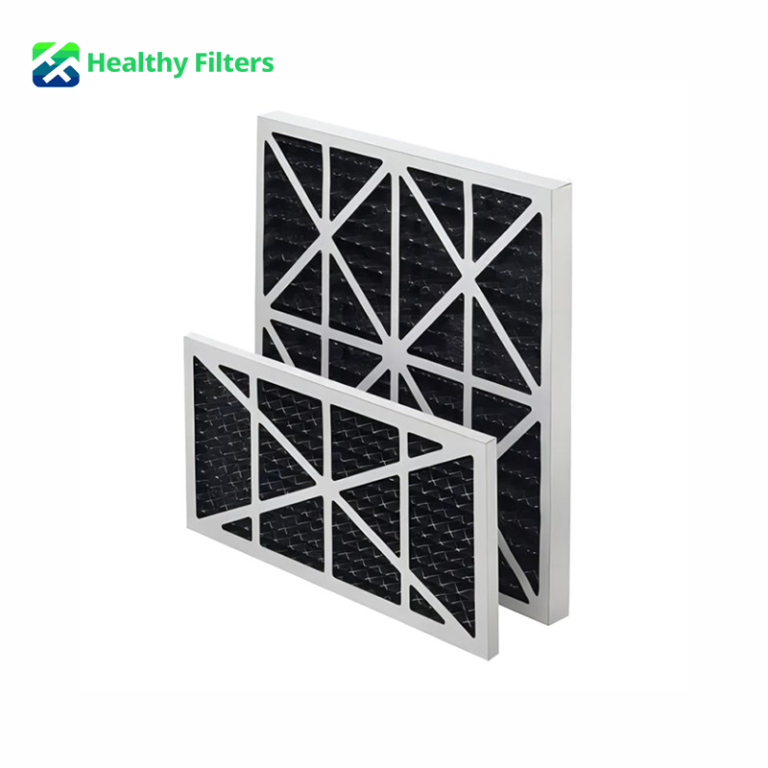 Metal-Backed Pleated Carbon Filters with Honeycomb Activated Carbon for Electronics Factories Odor Removal Solutions