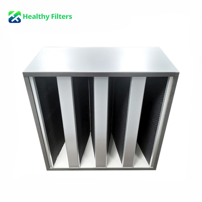 V-Bank Micro Fiberglass Merv 12 to Merv 16 Available HEPA Filter