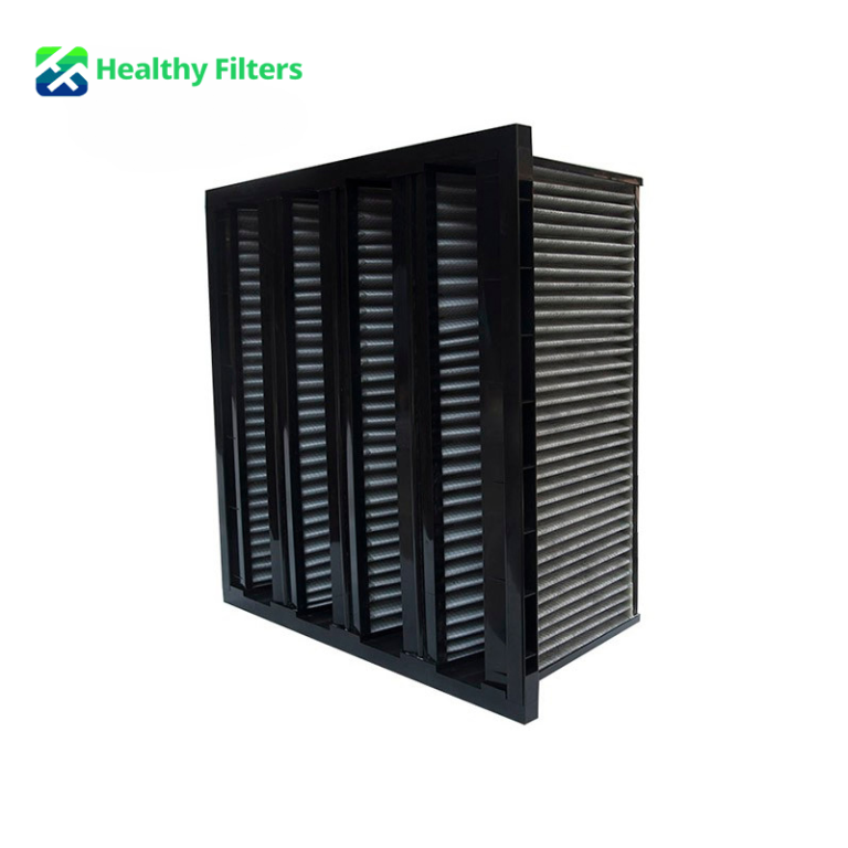 V-Bank Filter Clean Room HEPA Filter for Ventilation and Air Conditioning System