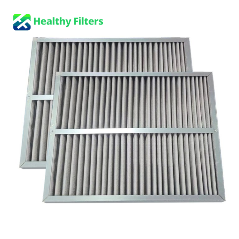 Customized Initial Effect Metal Filter G4 Aluminum Frame Panel Air Filter New Design Air Filter