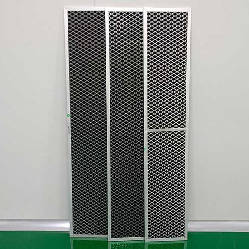 Odor Removal Panel Filter Activated Carbon Customized Filter