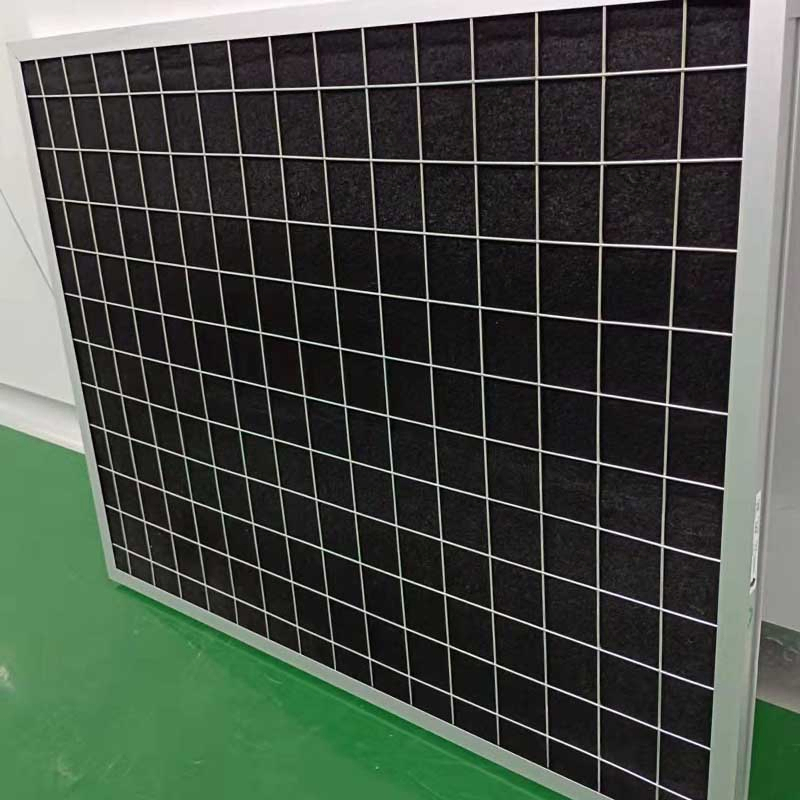 Odor Removal Panel Filter Activated Carbon Customized Filter