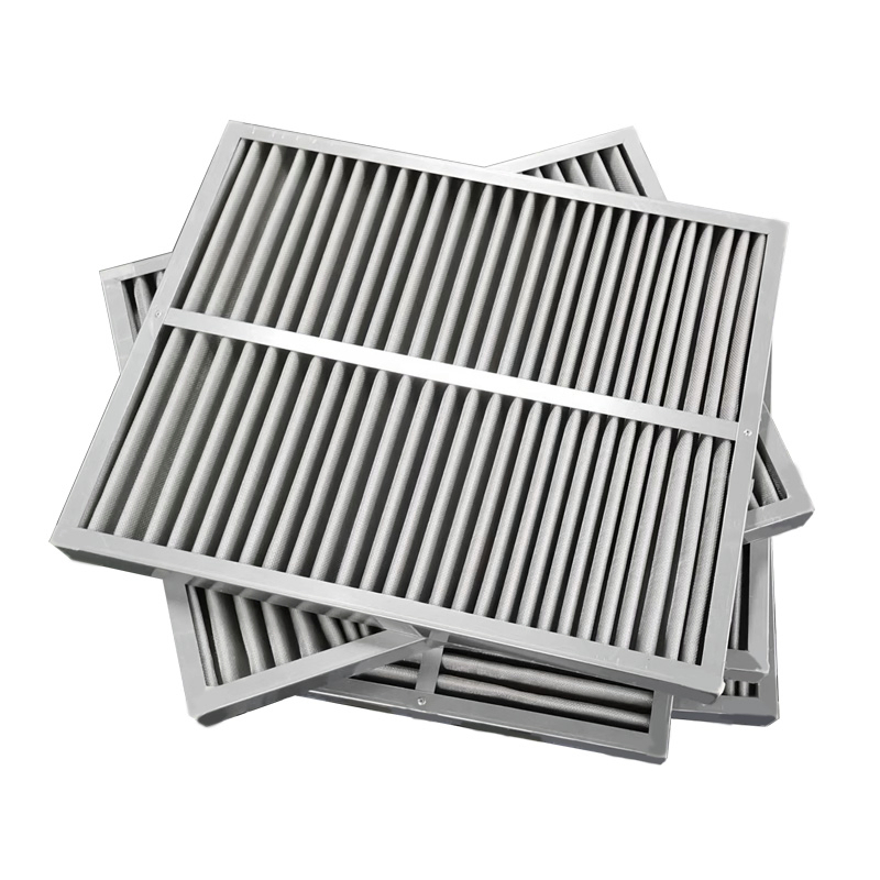 Customized Initial Effect Metal Filter G4 Aluminum Frame Panel Air Filter New Design Air Filter