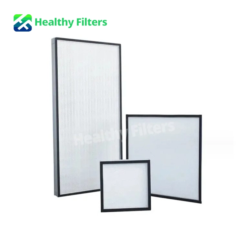 Aluminum Frame Mini-Pleat HEPA Filter