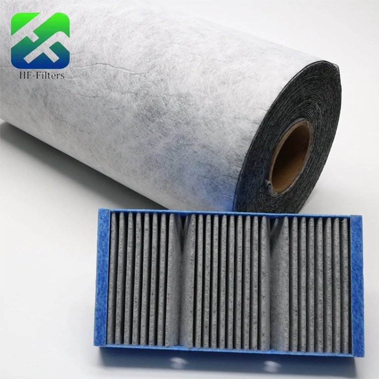 Sandwich Carbon Filter Media