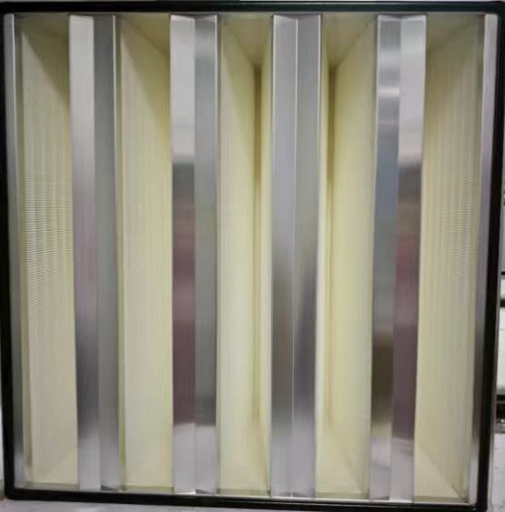 Heavy-Duty V Bank Air Filter Frame