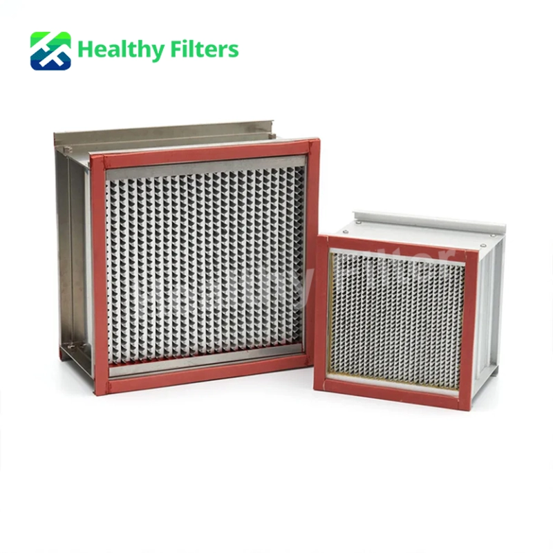 Glassfiber Media High Temperature HEPA Filter