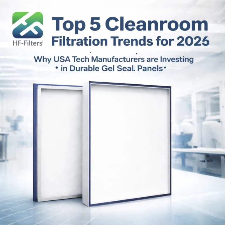 Top 5 Cleanroom Filtration Trends for 2026 Why USA Tech Manufacturers are Investing in High-Integrity Gel Seal Systems