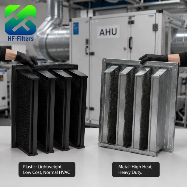 Plastic vs Metal V-Bank Air Filter Frames Which to Choose