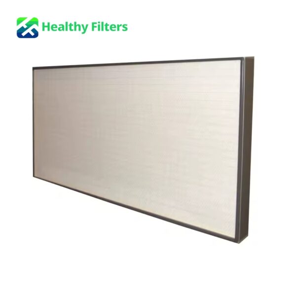 Mini-pleat HEPA filter
