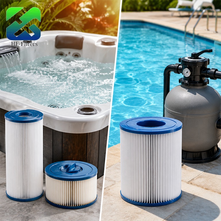 Spa Filter vs. Pool Filter