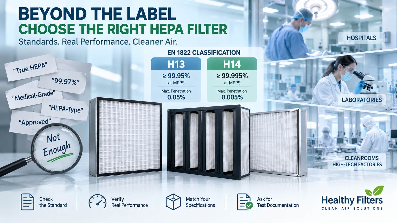 H13/H14 filters