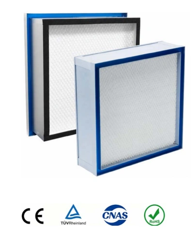 Industrial cleanroom HEPA air filters